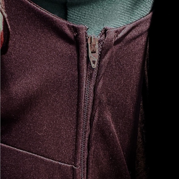 Vintage 60's Black Abstract Scarf One Shoulder Dress Theme Size S - Picture 12 of 12